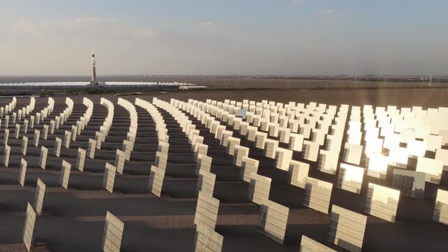 Reflecting the Sun: A Close-Up View of a Tower CSP Plant