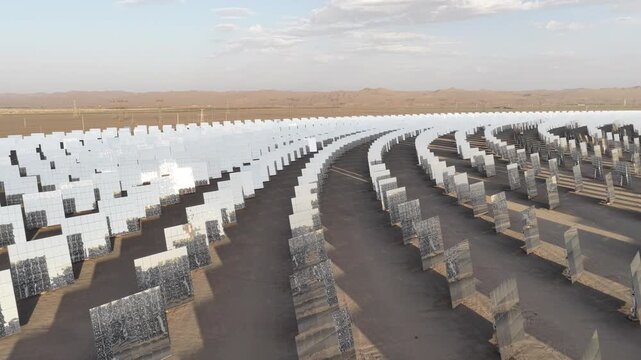 Reflecting the Sun: A Close-Up View of a Tower CSP Plant