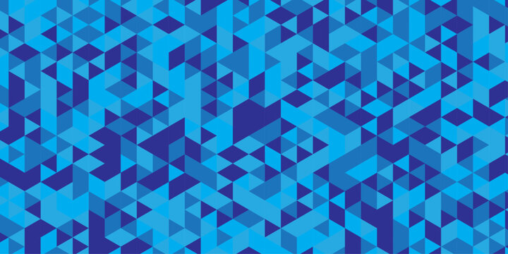 abstract paper origami blue and green square cube triangulated random cube low polygon triangle textile business web corporate creative design.
