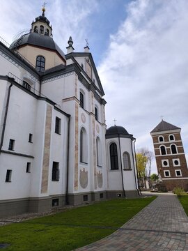 Farny Church in the city of Nesvizh, Belarus