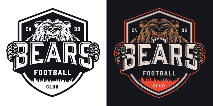 Bears FC logo design