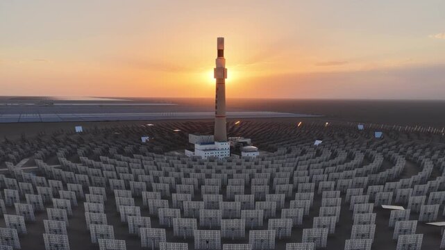 Hybrid power plant integrating concentrated solar power and photovoltaic power generation