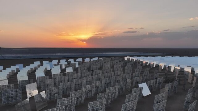 Reflecting the Sun: A Close-Up View of a Tower CSP Plant