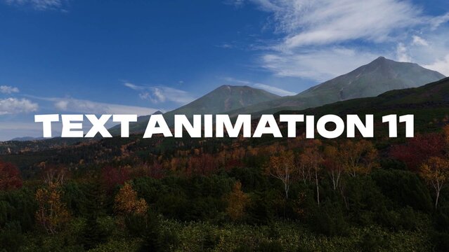 Modern Text Animation 11