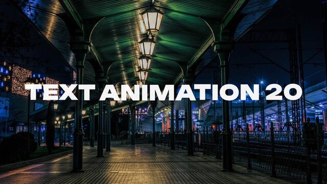 Modern Text Animation 20