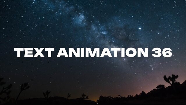 Modern Text Animation 36
