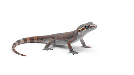 Fototapeta premium Premium Tokay Gecko Wildlife Anatomy Isolated on White