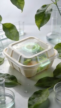 Biodegradable Smart Packaging Technology for Sustainable Food Future