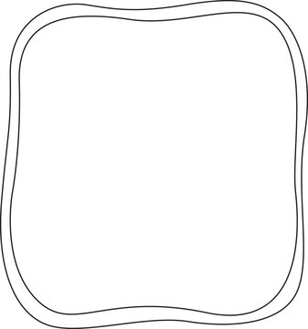 Minimal Double Line Organic Frame Border