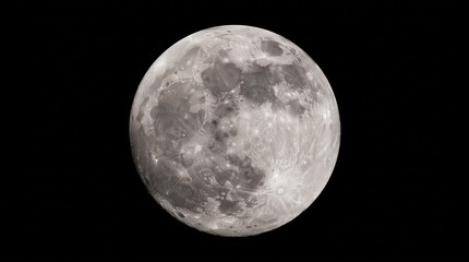 Fototapeta premium moon in the night sky