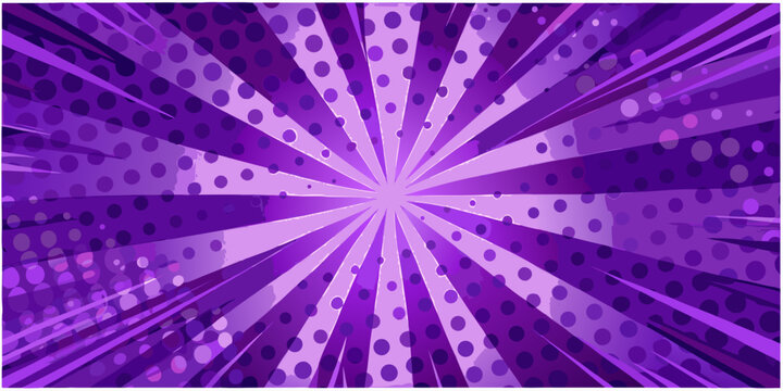 purple halftone radial burst vector illustration dots stripes pattern graphic design background pop