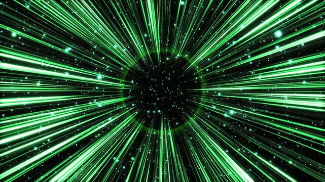 Hud target sci fi interface with glowing blue energy beam, anime sword slash sparks, flash explosion, pixel fire effects, futuristic gaming display animation on, black background. 4k video