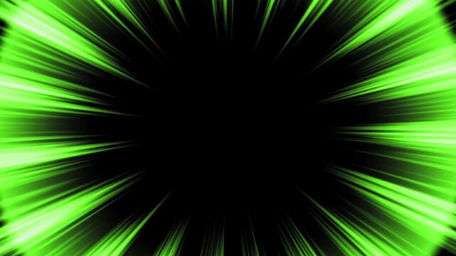 Anime comic flash explosion effect featuring electric thunder strike, sword slash motion, glowing plasma energy, speed line, splash transition, cinematic overlay for game, black background. 4k video