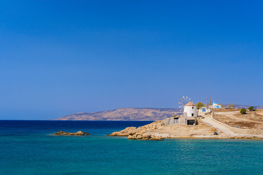 Koufonisia coastal settlement, Greece
