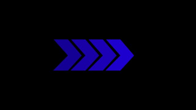 Arrow icon concept animation, arrows sign right to left animation concept, arrow loop animation 