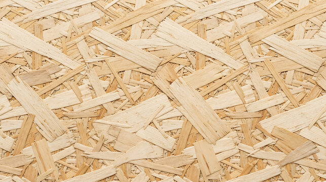 Natural Oriented Strand Board OSB Wood Texture Background