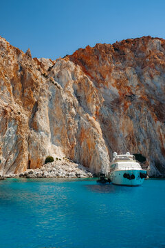 Boats/sailing in Milos, Greece 