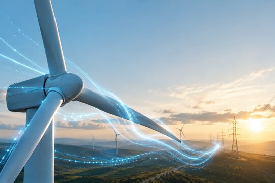 Wind Turbine with Intelligent Energy Flow