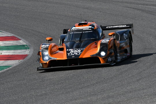 Scarperia, Italy - April 25th 2025: Nova NP02 Prototype in action during Ultimate Cup Series at Mugello Circuit in Italy.