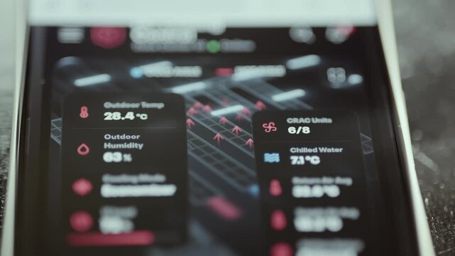 comprehensive data center environmental status dashboard