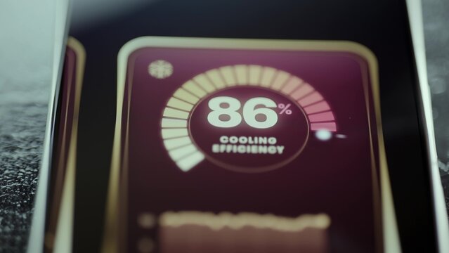 cooling system efficiency reaches 86 percent