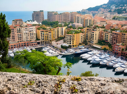 Port Hercule in Monaco - marina