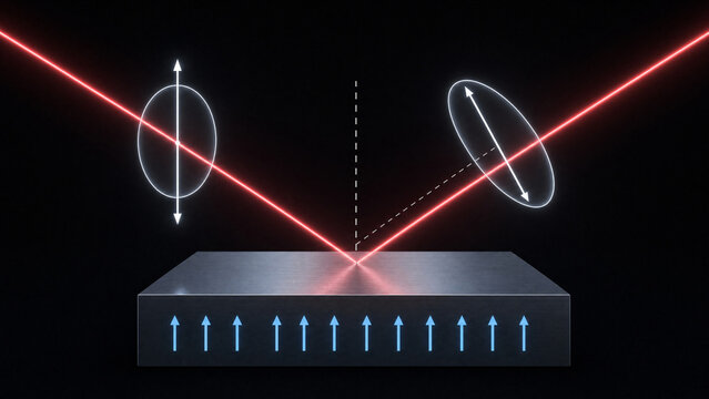  Magneto-Optic Kerr Effect Polarization Rotation Reflection