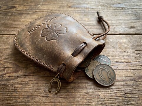Small Lucky Coin Pouch for Eid and Chinese New Year Gift.