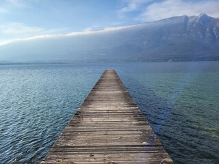 Fototapeta premium Lac du Bourget, Savoie