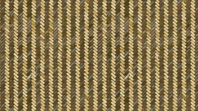 Earthy herringbone pavement texture offers a natural seamless loop design.