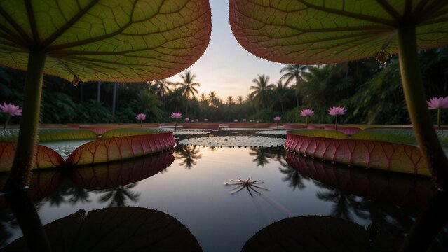 Amazonian Lily Pad Lagoon