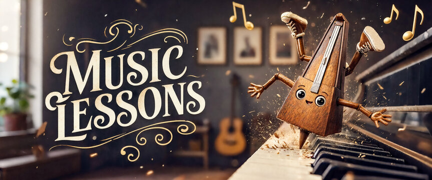 Music Lessons Banner
