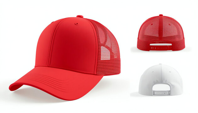 trucker cap template 