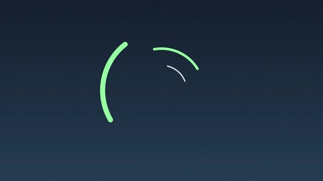 No Shave November: minimalist temporal timeline arc reveal animation