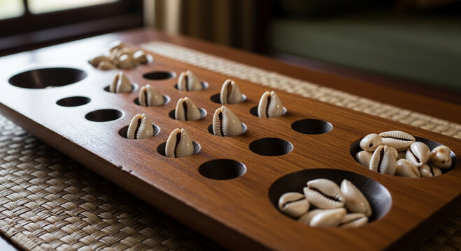 traditional board game known as congklak or dakon