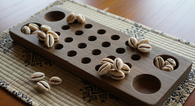 traditional board game known as congklak or dakon