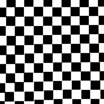 white chess board,Abstract background pattern with black and white checkers that resembles a chessboard with a minimalist and geometric design.
