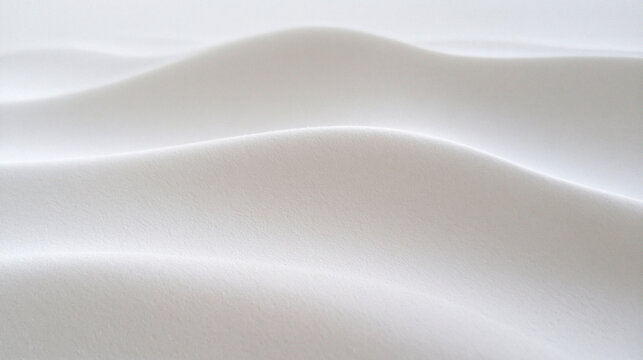 White Sand Dunes Creating Soft Wavy Minimalist Background