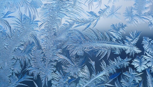frosted glass surface with icy texture