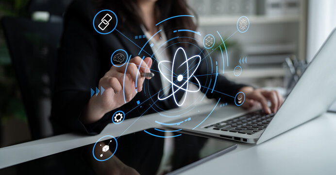 The quantum technology ecosystem as the core of future innovations. Quantum science will power advancements in AI, blockchain, and robotics. Motif