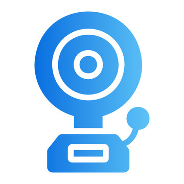 School bell Line Gradient Icon