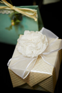 gift box with ribbon