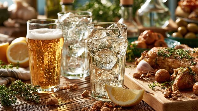 Greek Cuisine: Exquisite Dining Experience with Beer and Ouzo