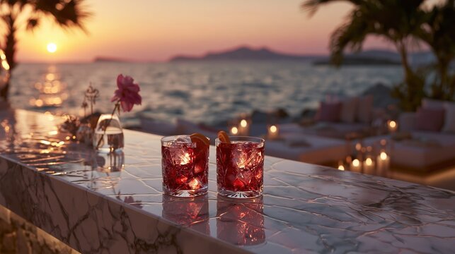 Sunset Bar: Upscale Seaside Resort in Ibiza