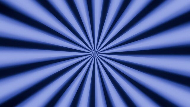 Blue radial sunburst rays from a central point