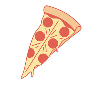 Slice of Pepperoni Pizza