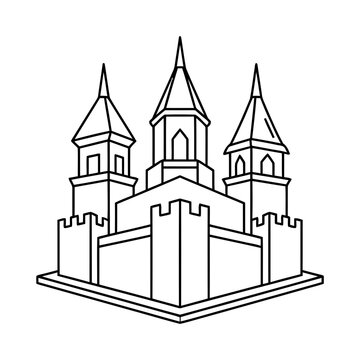 Castle outline