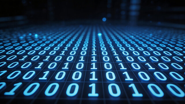 Binary code data stream