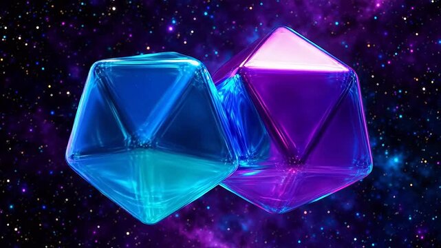 Cosmic Collisions: Iridescent Ripples from Geometric Duels