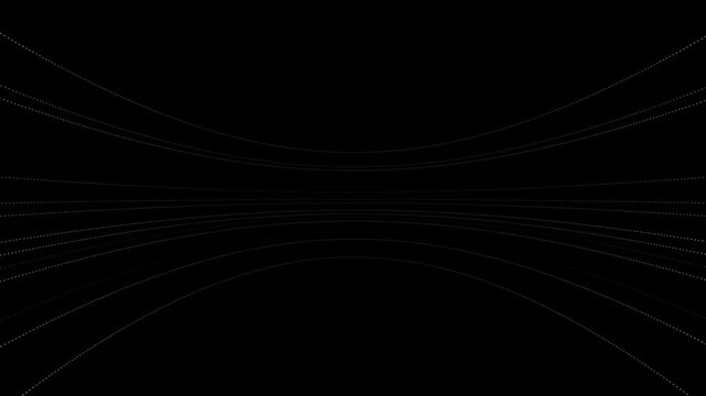 Subtle horizontal curved lines across black